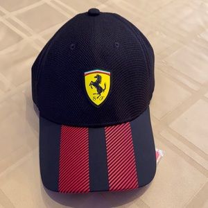 Brand new Ferrari hat with tags.